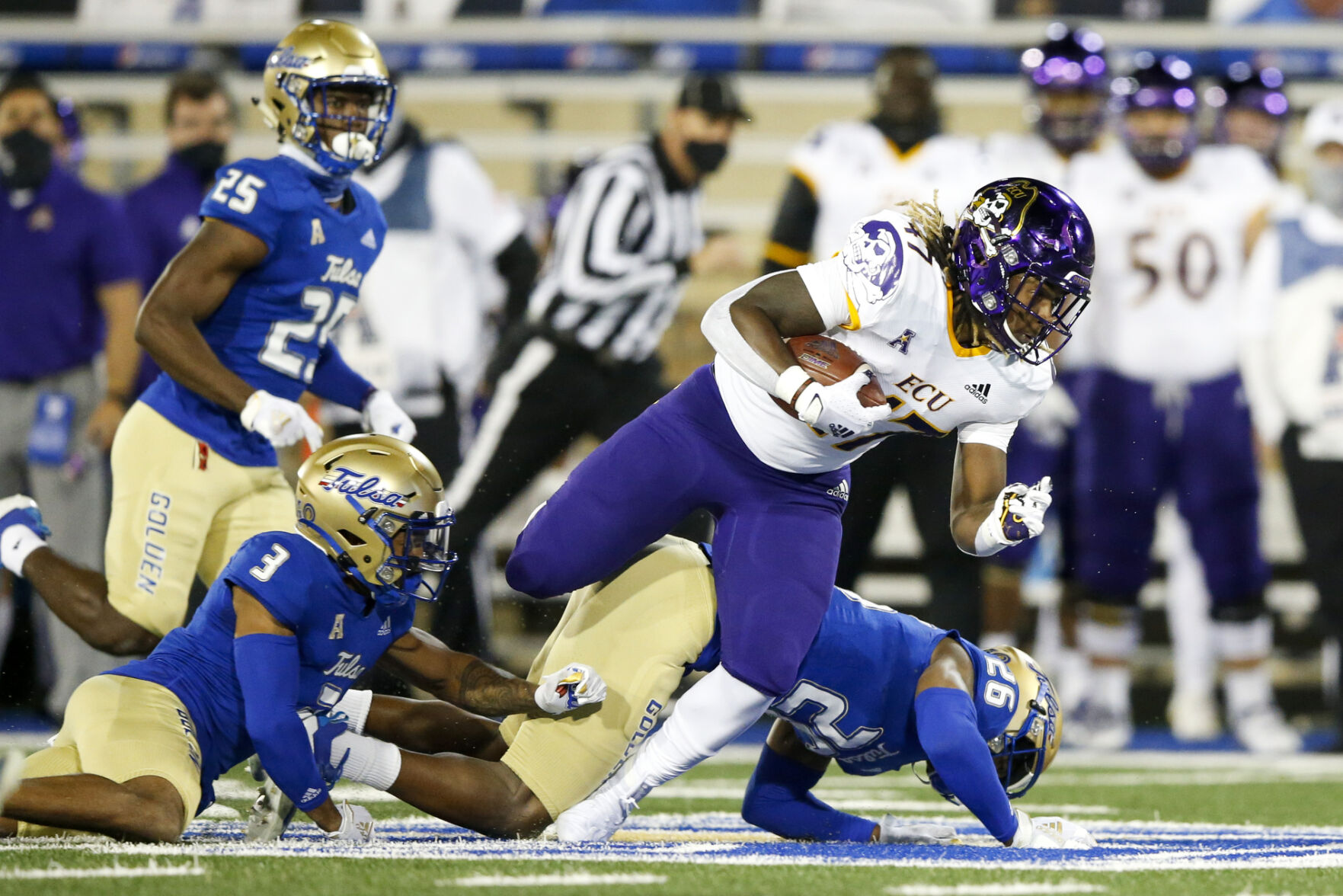 Tulsa Golden Hurricane vs East Carolina Pirates